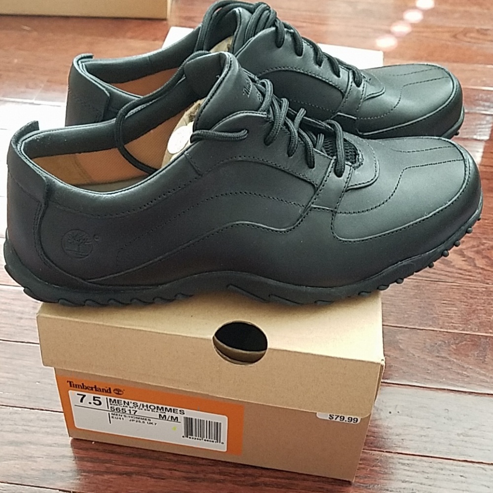 Timberland Hommes black mens shoe